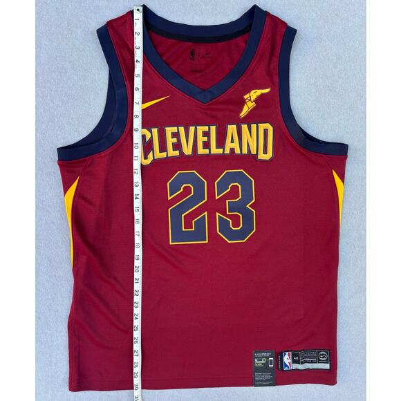 NWT Men's Large LeBron James Cleveland Cavaliers Nike Swingman Jersey NBA #23 - Picture 4 of 7